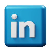 linkedin in 3d