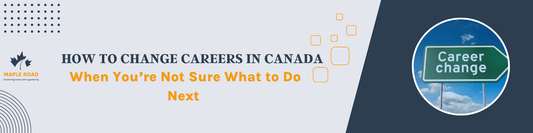 Professional considering a career change and exploring career options in Canada